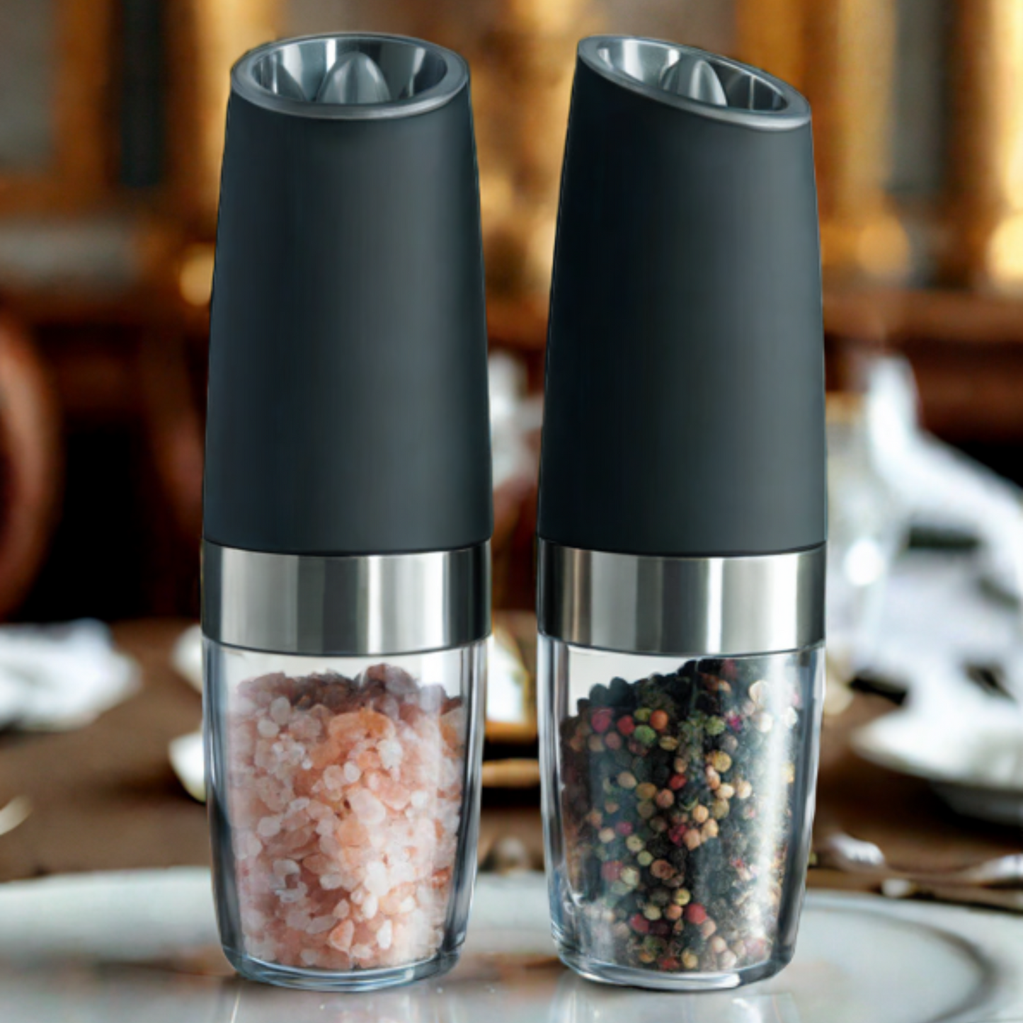 IWI™ Gravity Electric Salt and Pepper Grinder