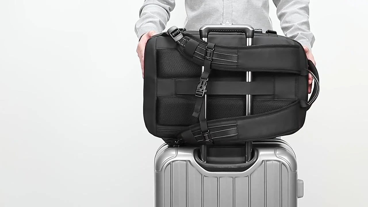 Your bag.
Along for the ride. — IWI Carry backpack